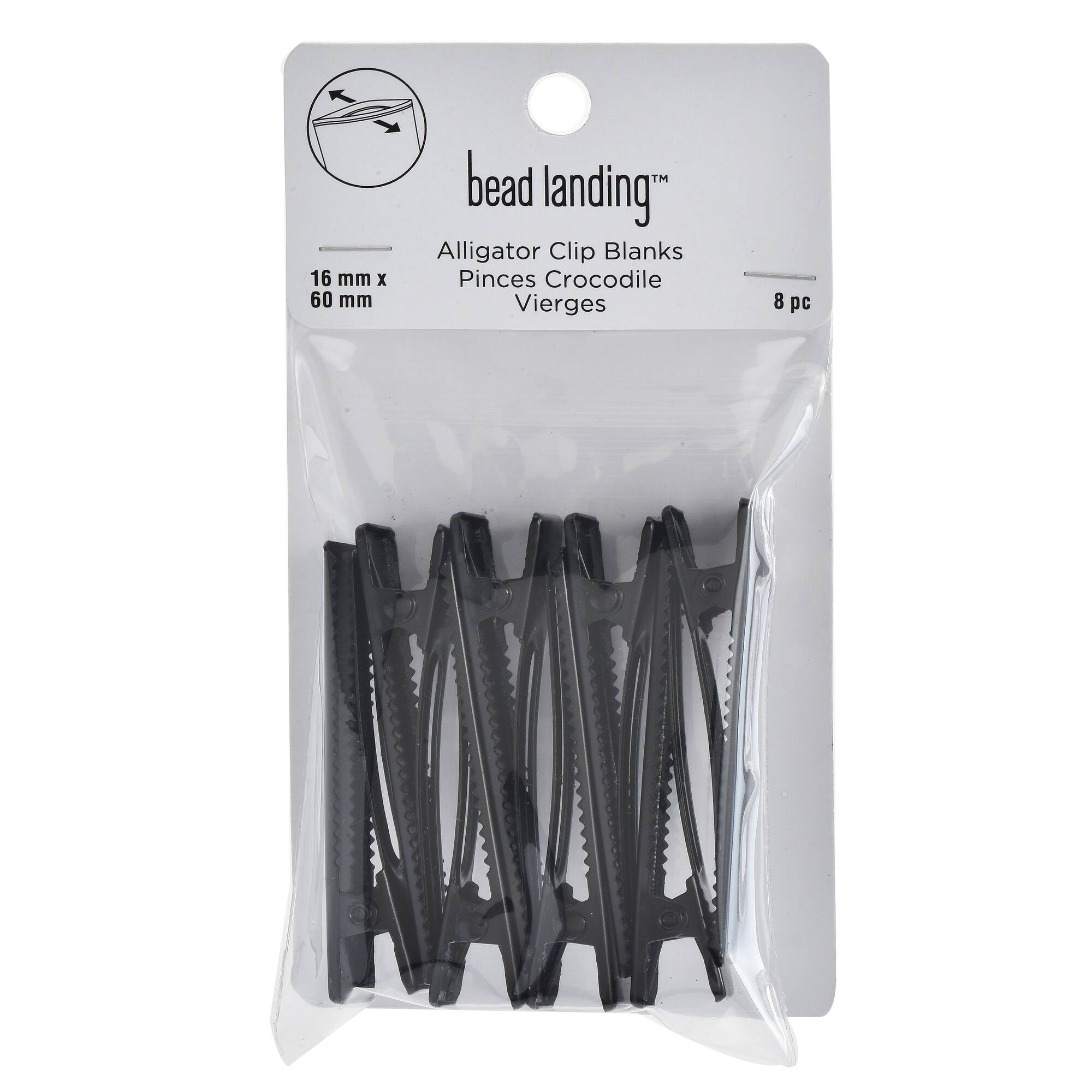 16mm Alligator Clip Blanks